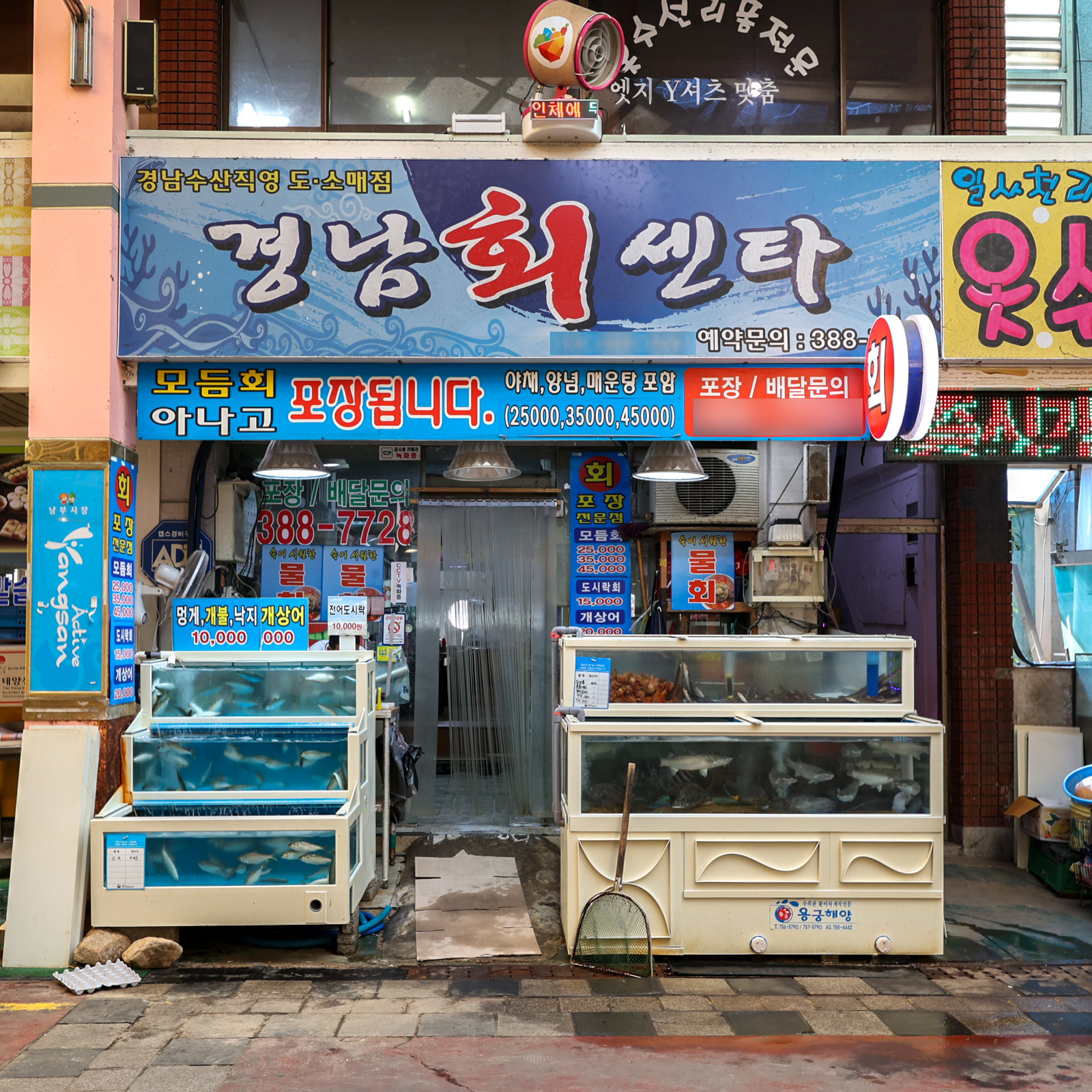 [양산시 배달] 담백쫄깃 모듬회 (소) [양산남부 경남회센타] : 동네시장 장보기