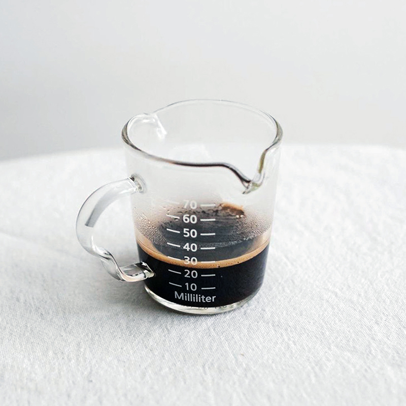 칼딘 내열유리 에스프레소 샷잔 커피 샷잔 글라스 90ml, 2개