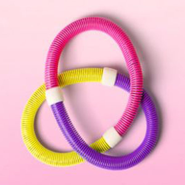 스프링 훌라후프 용수철 다이어트 뱃살 허리 복근 운동 기구 - 상세 이미지 2
