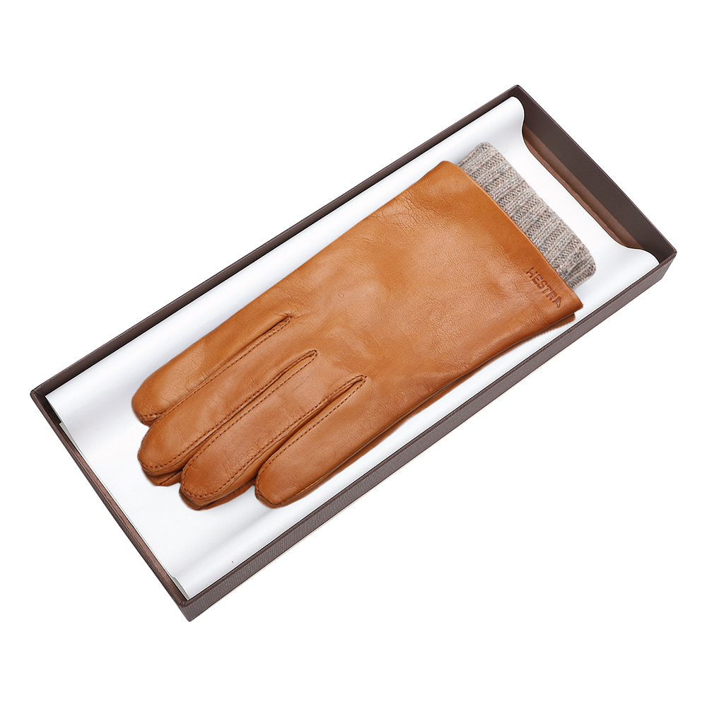 헤스트라 메간 헤어쉽 양가죽 코르크 14490 710- 여자 여성 겨울 가죽 장갑