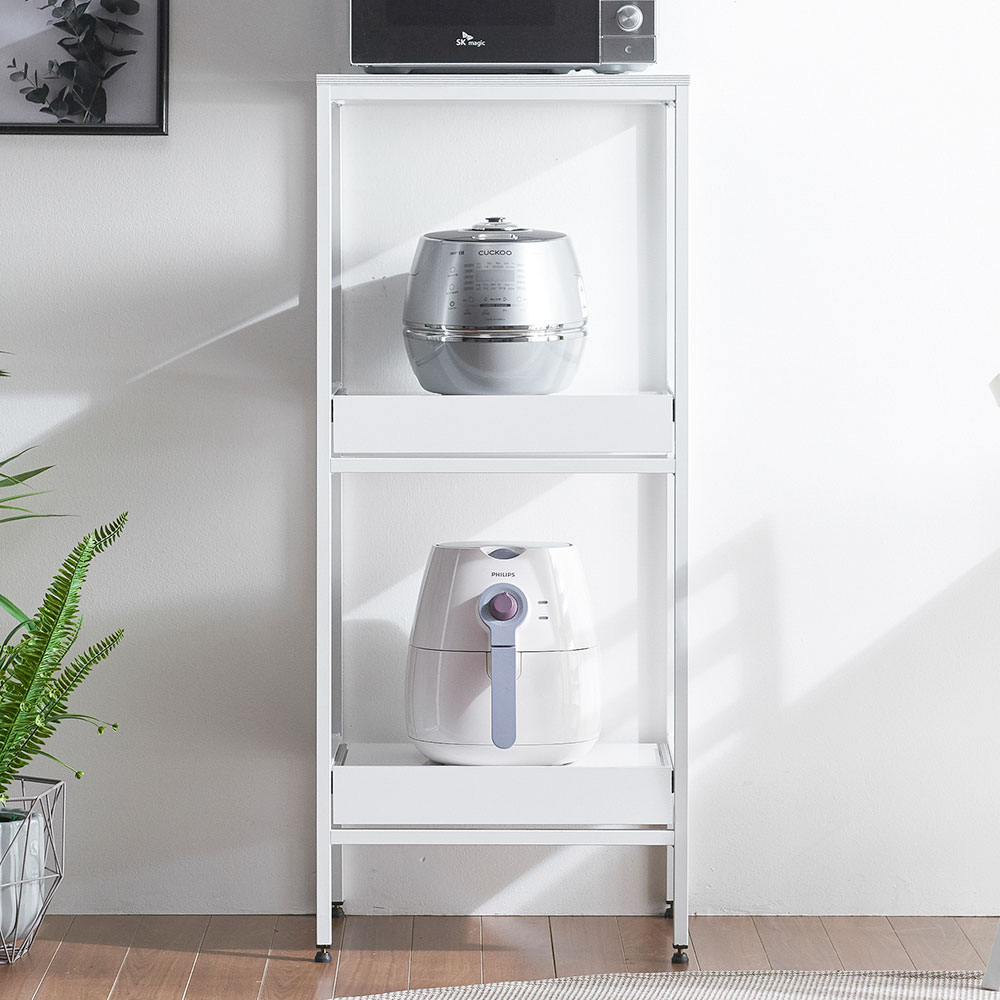 코인 500 주방 전자 렌지대 에어프라이어 밥솥 다이 수납장 밥통 정리대 렌지장