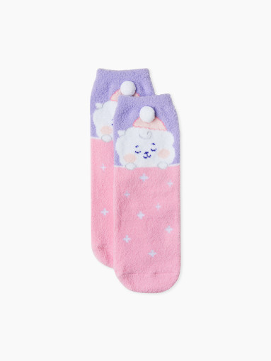 Friends line BT21 RJ BABY sleep Dream of Baby Socks