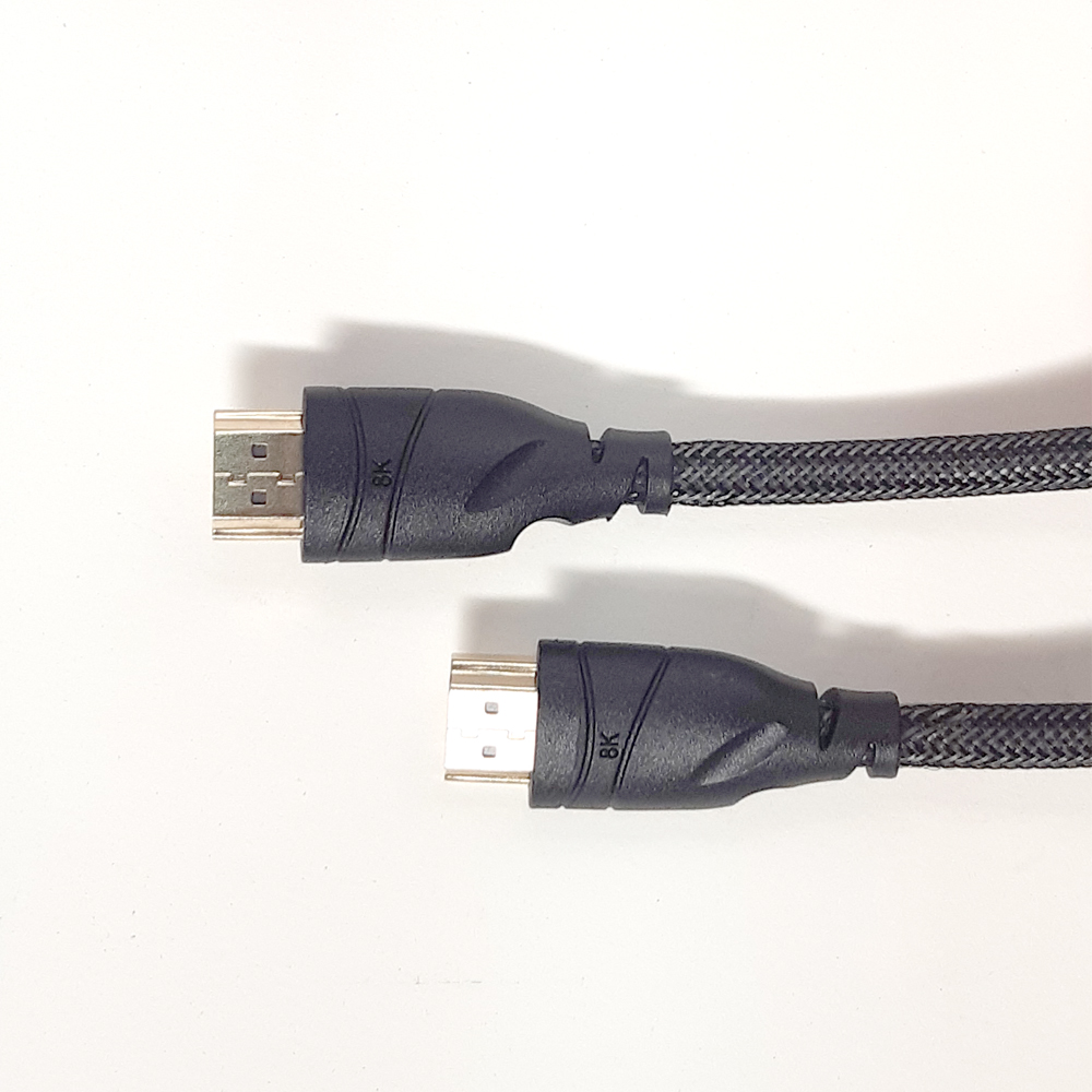 HDMI 2.1 케이블 컴퓨터 모니터 연결 노트북 TV 2M - 상세 이미지 2