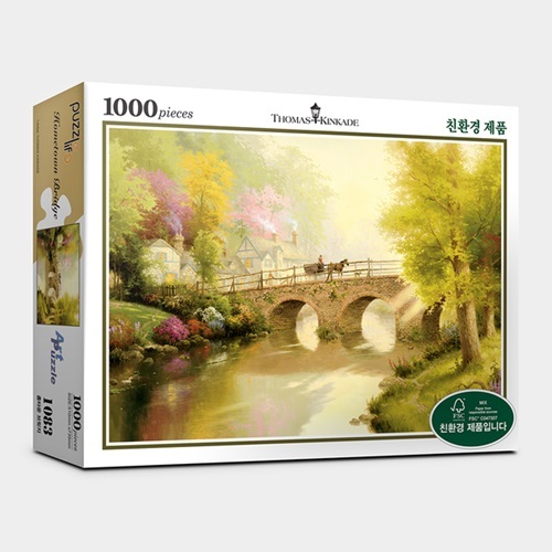 직소퍼즐1000피스 홈타운 브릿지 PL1000-PL1083 - 상품 이미지