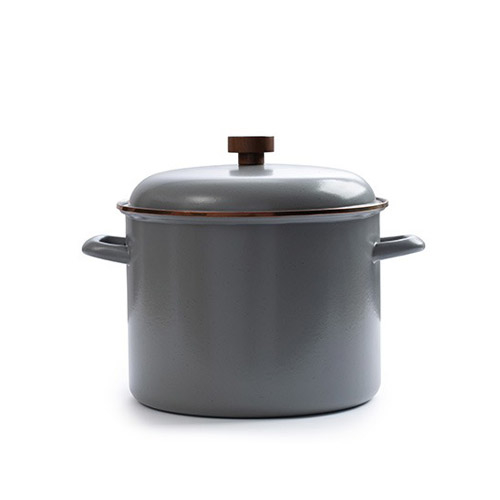 [베어본즈 리빙] 캠핑 양수 냄비 대용량 들통 곰솥 에나멜 스톡 포트