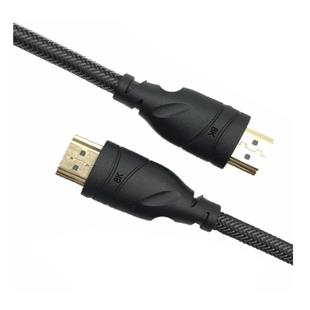 HDMI 2.1 케이블 컴퓨터 모니터 연결 노트북 TV 2M - 상품 이미지