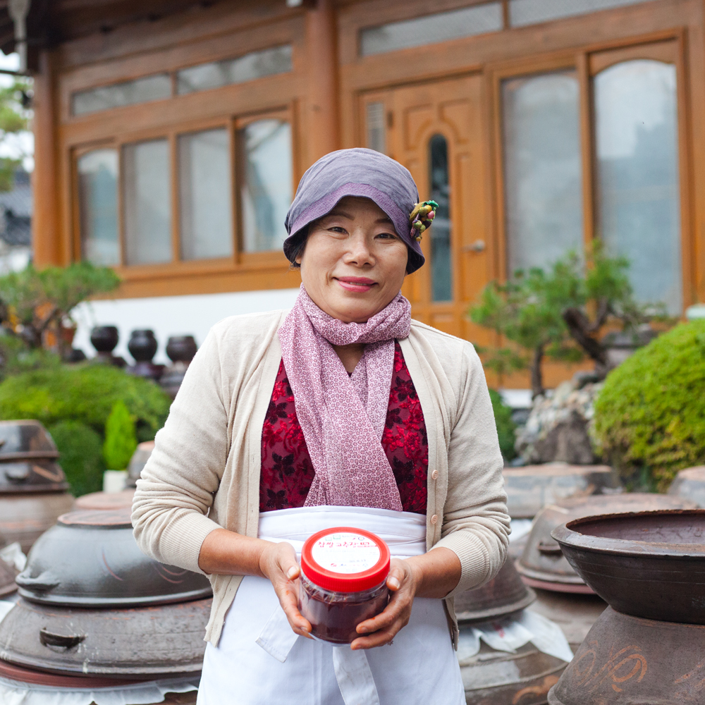 깐마늘장아찌 고추장 마늘 장아찌 국산 짱아찌 순창 박현순 명인 500g, 1개 이미지 7