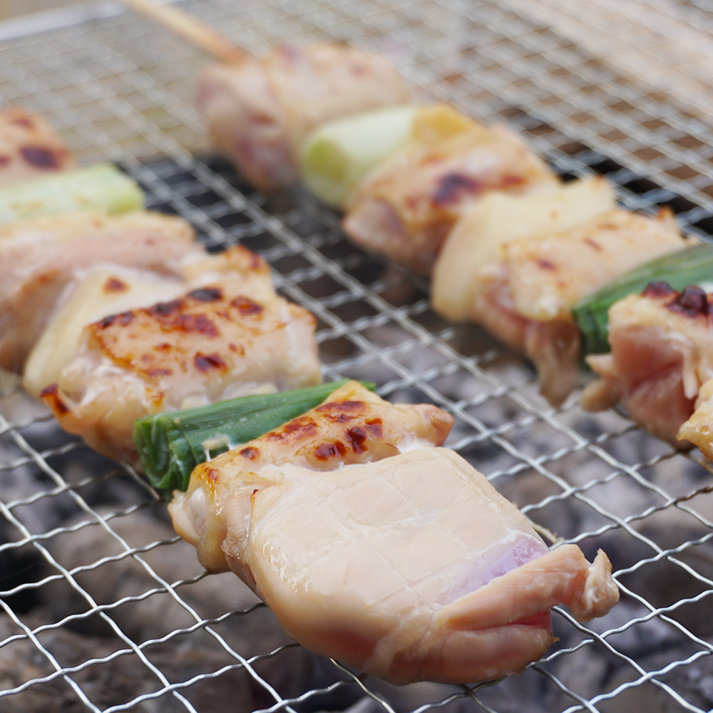 하린이네 닭꼬치 파닭 캠핑 음식 안주 바베큐 구이 30cm 320g, 1개