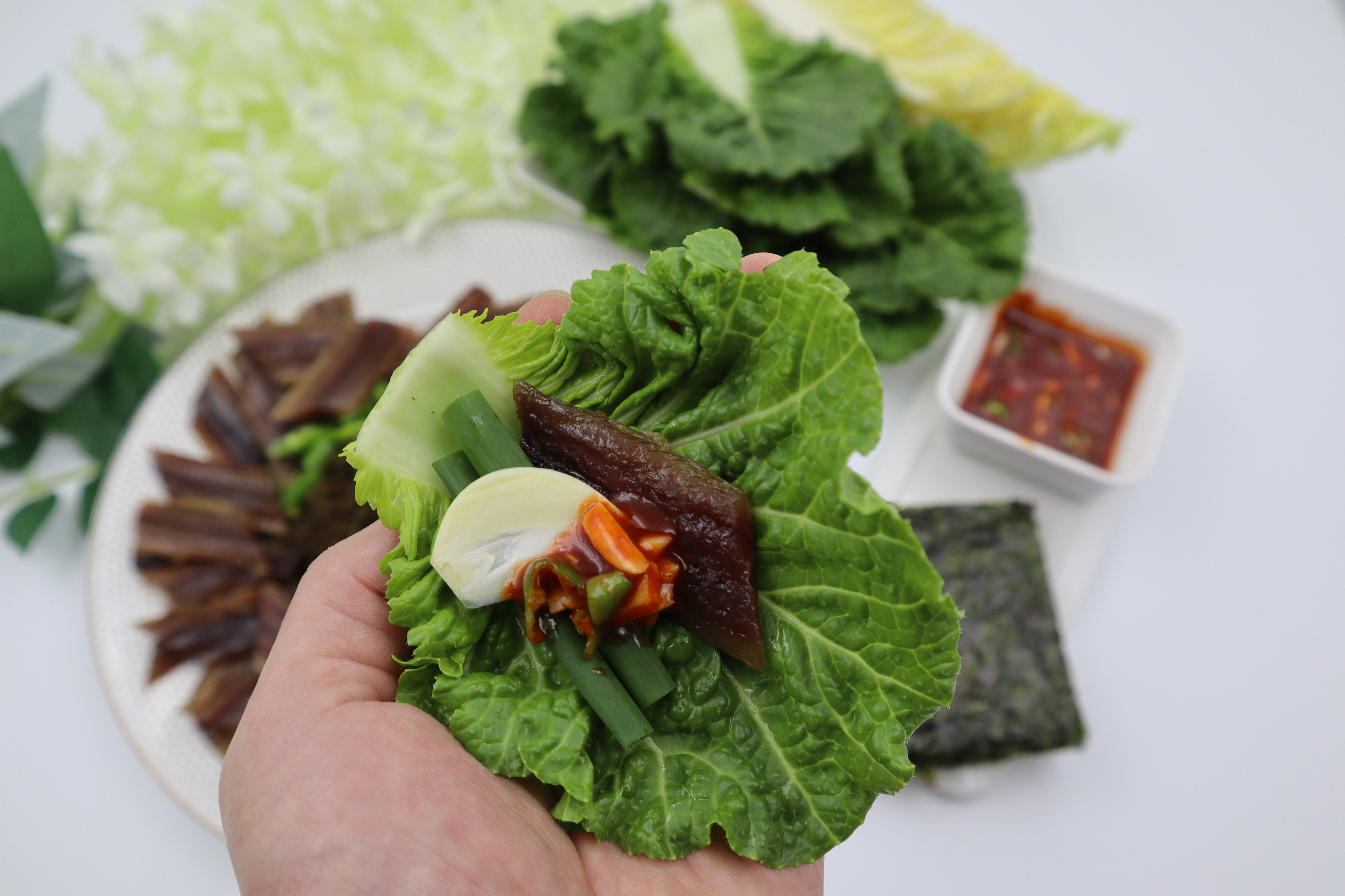 포항 구룡포 햇 과메기 철 야채 세트 해초 꽁치 청어 상세 이미지 8