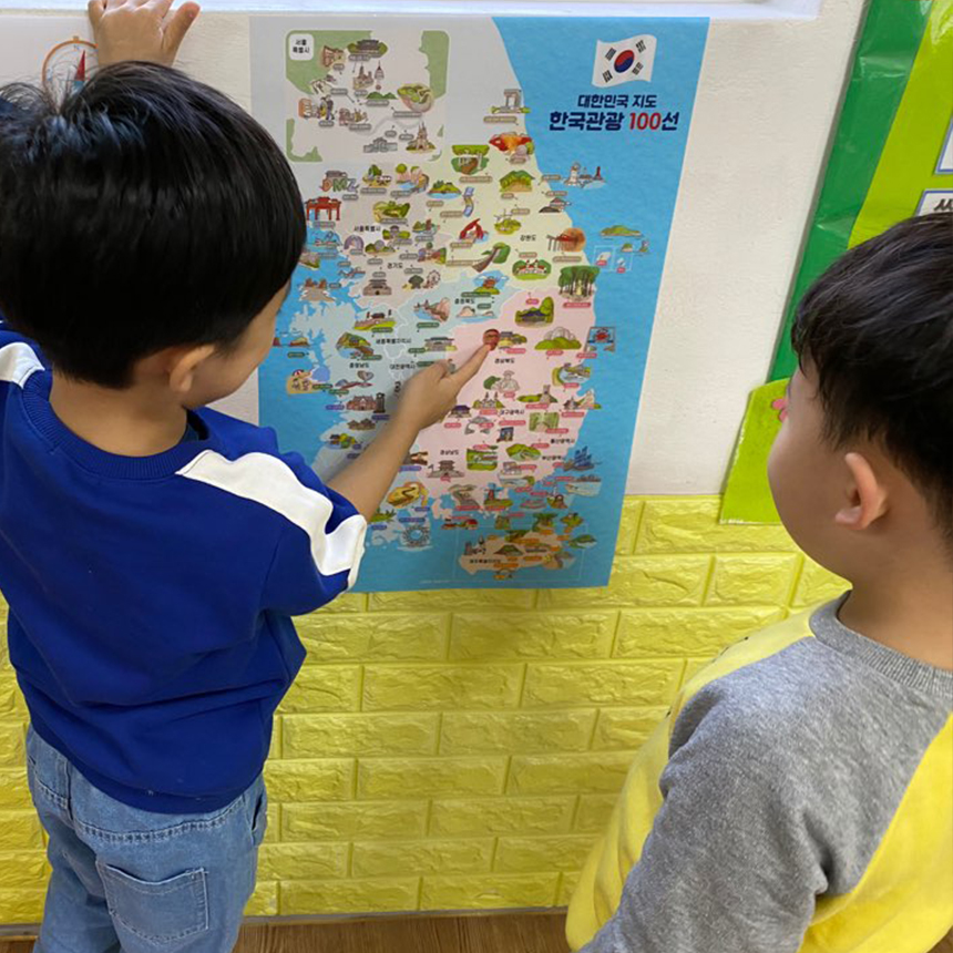우리나라지도 전국 제주도 한국 대한민국지도 관광 국내여행지도 100선 방수 이미지 7