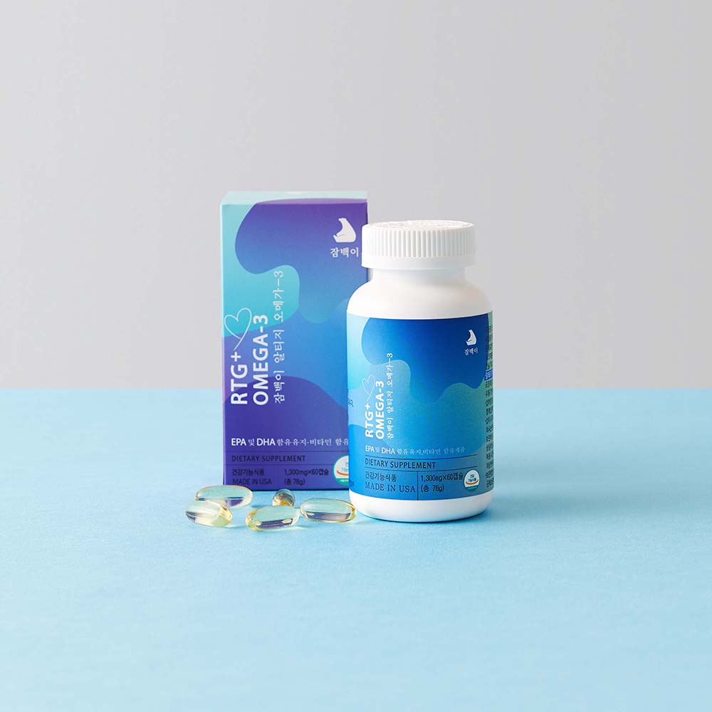 잠백이 초임계 알티지 오메가3 60캡슐, 1개 이미지 2