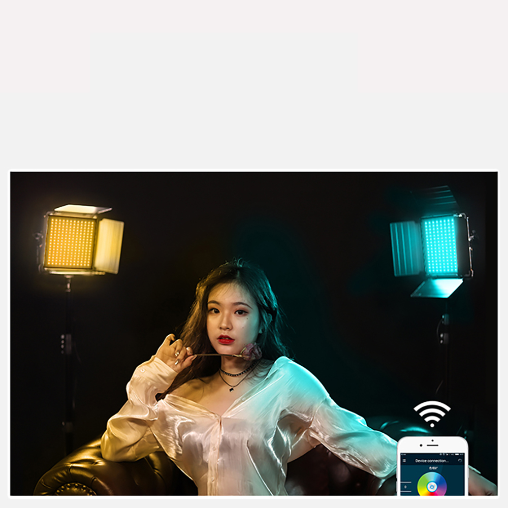 GVM800D-RGB LED 촬영 조명 스탠드 케이스 포함 이미지 8