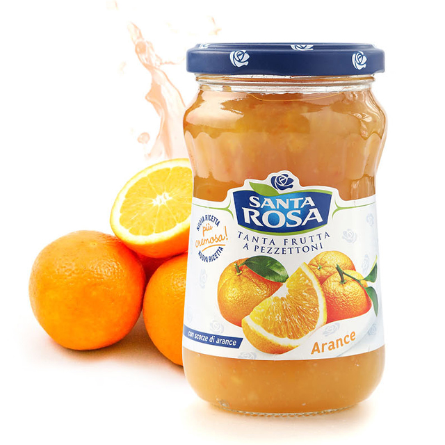 산타로사 오렌지마말레이드 350g 토스트 라떼 식빵 과일쨈