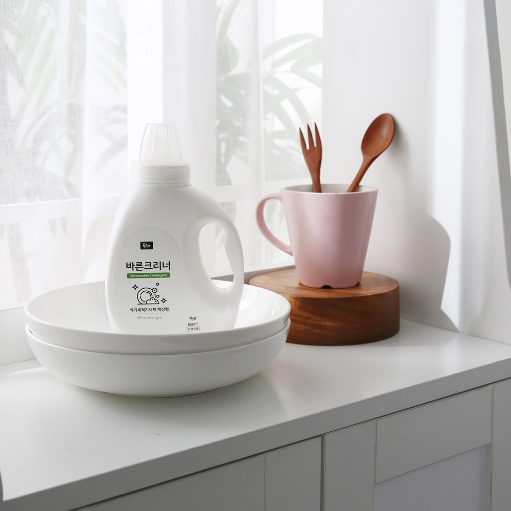 몽블 식기세척기세제 올인원 650ml+650ml  액상형 - 상세 이미지 3