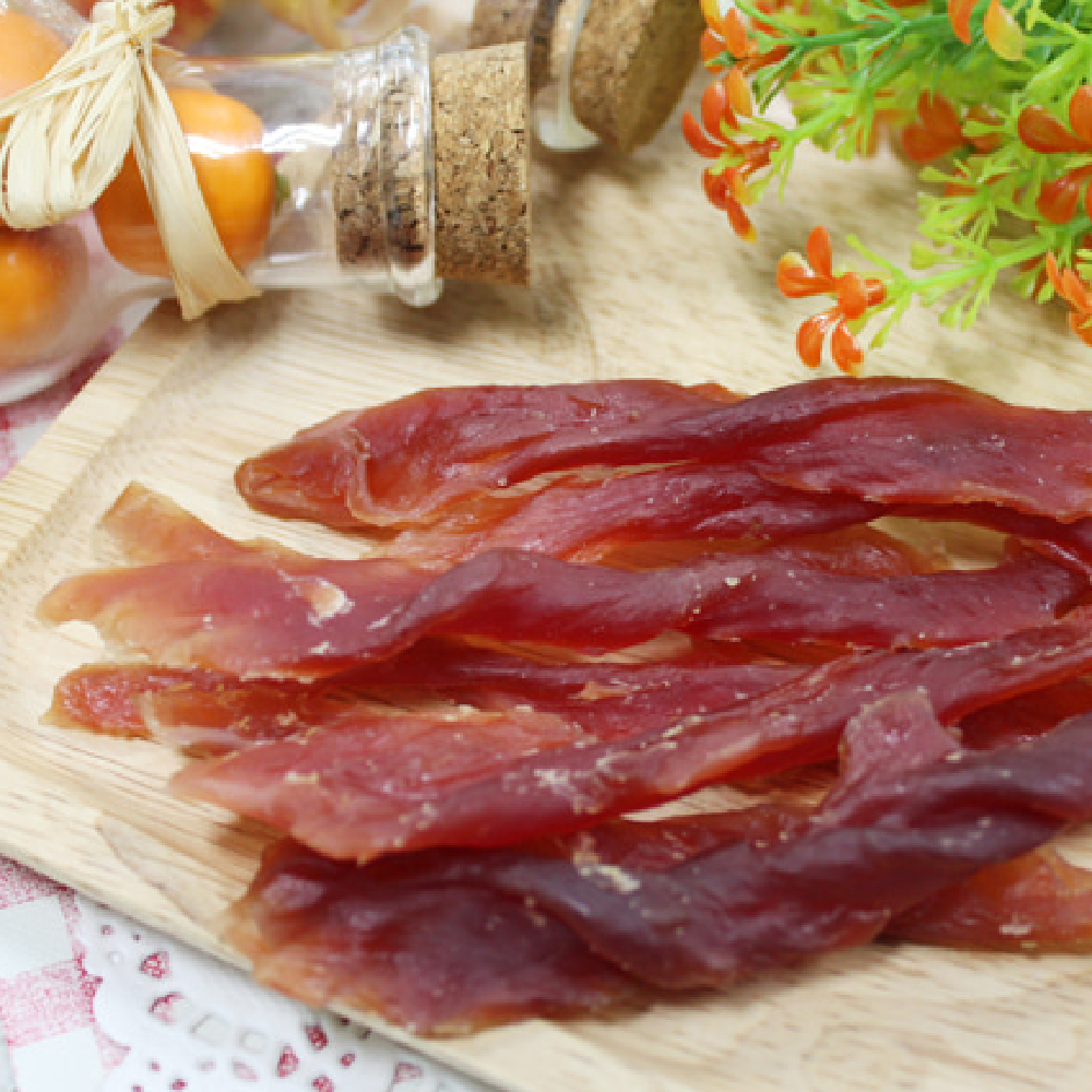 대용량 강아지 사사미 간식 헬로도기 리얼 훈제 오리 고기 오리꽈배기, 300g, 1개 - 상세 이미지 2