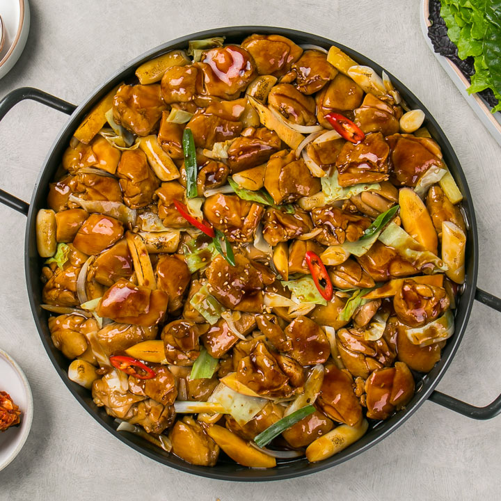 춘천닭갈비 간장닭갈비 1kg - 상품 이미지