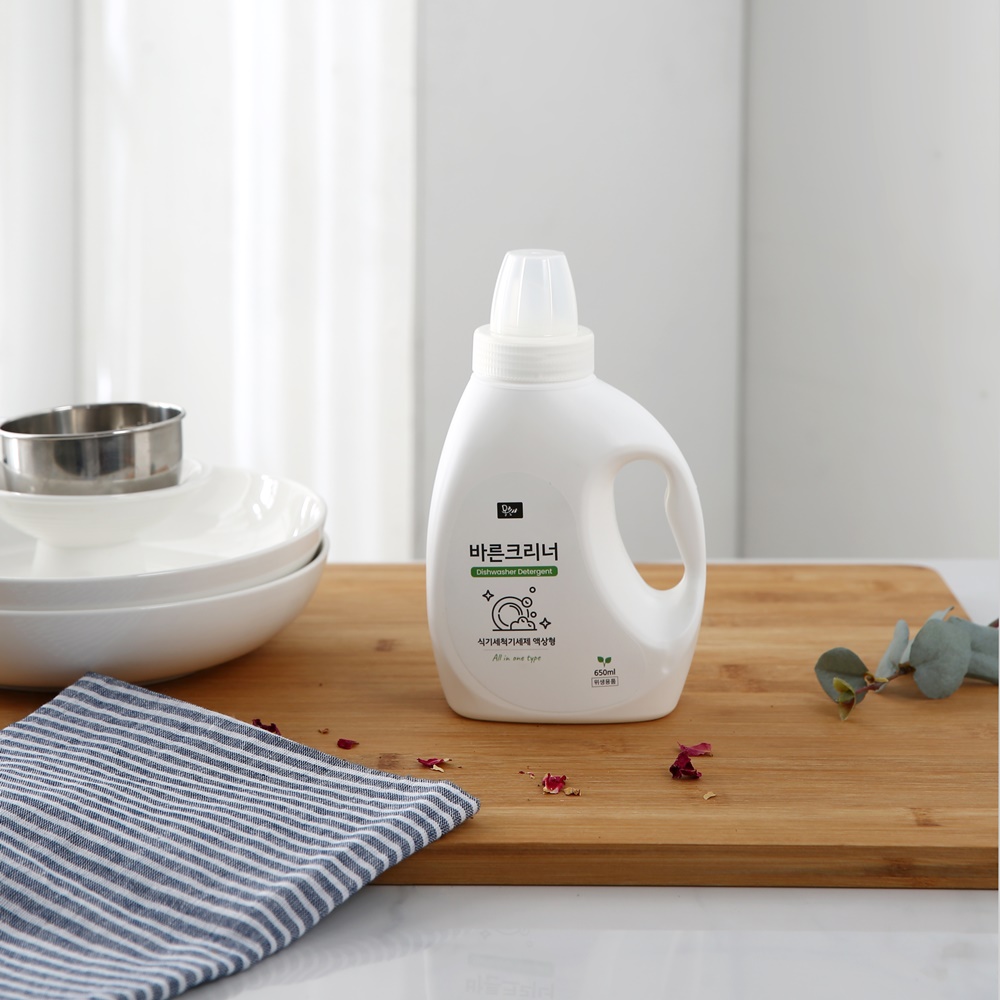 몽블 식기세척기세제 올인원 650ml+650ml  액상형 - 상세 이미지 2