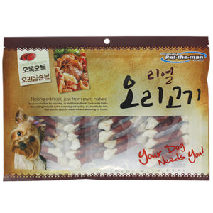 대용량 강아지 사사미 간식 헬로도기 리얼 훈제 오리 고기 오리칼슘본, 3... 솔직 후기 | 실제 사용자 리뷰 총정리 - 상품 이미지 1