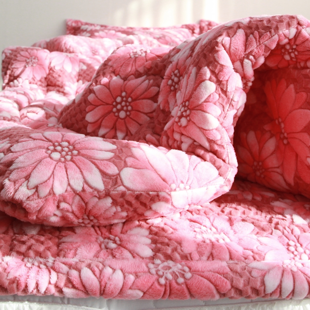 포플리 한파대비 착번아웃 극세사 두꺼운 겨울 차렵이불 SS