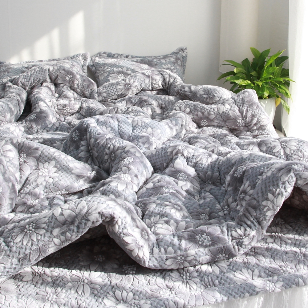 포플리 한파대비 착번아웃 극세사 두꺼운 겨울 차렵이불 SS