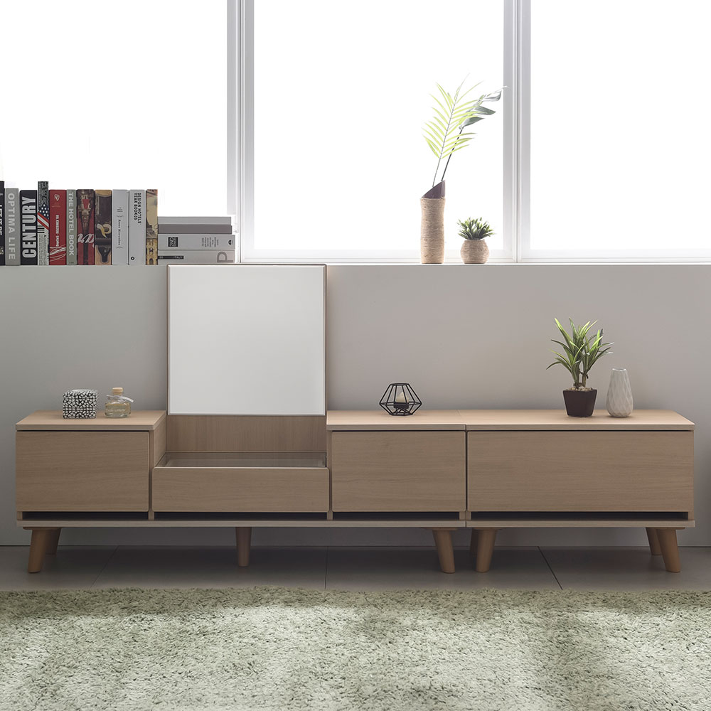 엘린 투서랍 좌식화장대