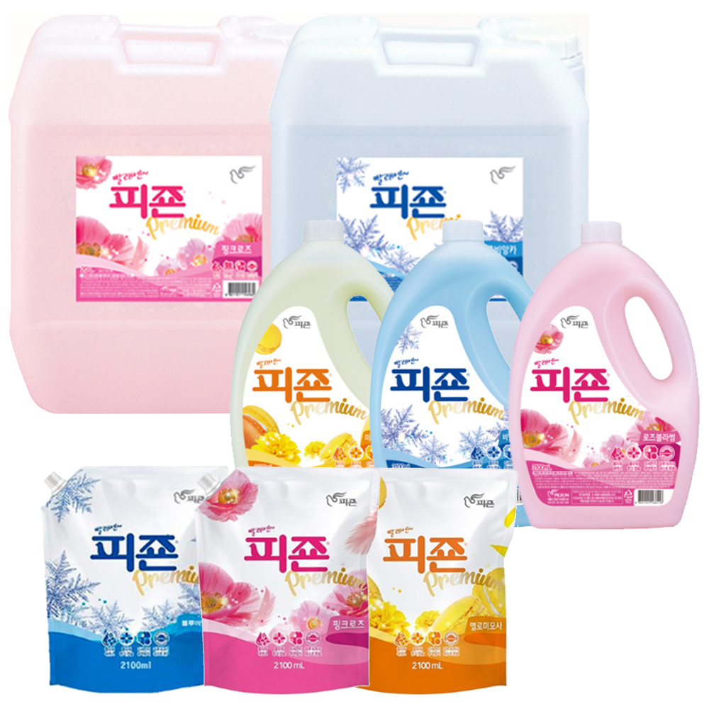 피죤 핑크로즈 리필 2100ml 2개 - 상세 이미지 5