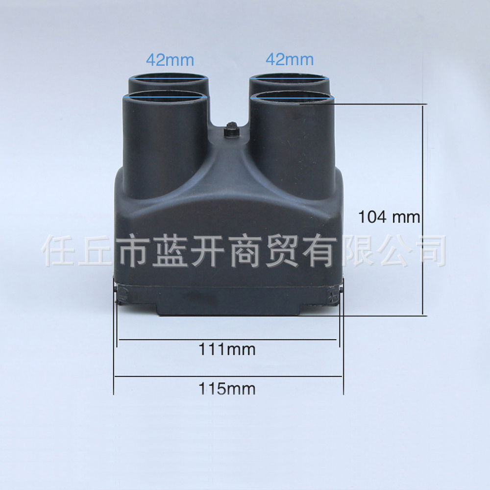 무시동히터 부품 1구 2구 4구 42mm 75mm 90mm 온풍 배출구 - 상세 이미지 2