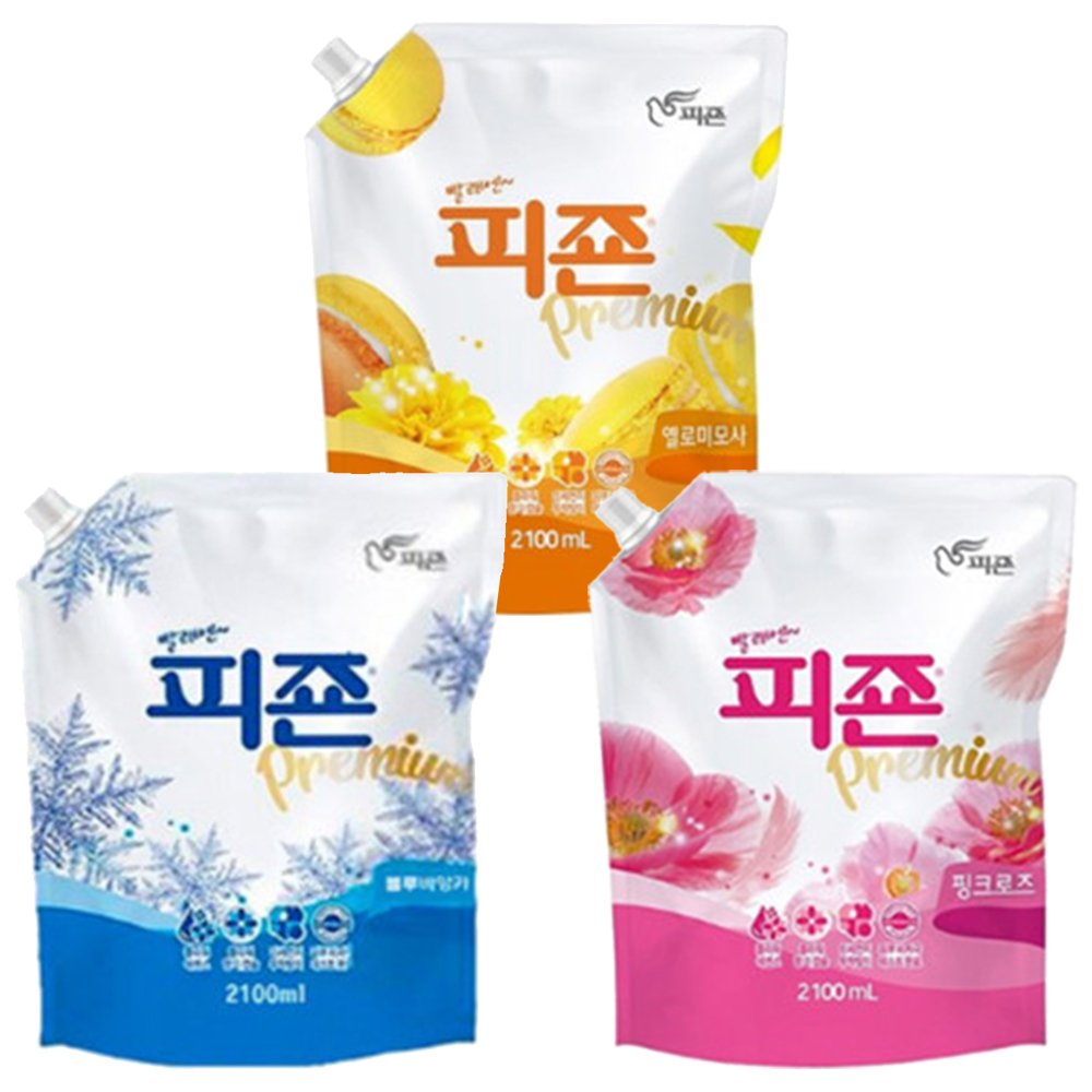 피죤 핑크로즈 리필 2100ml 2개 - 상세 이미지 2