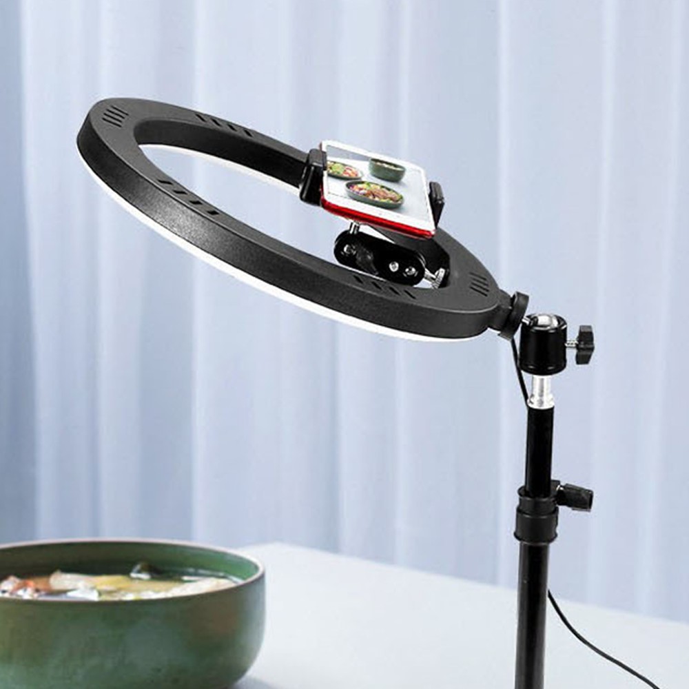 26cm 대형 LED 링라이트 유튜브 개인방송 촬영 스탠드 조명
