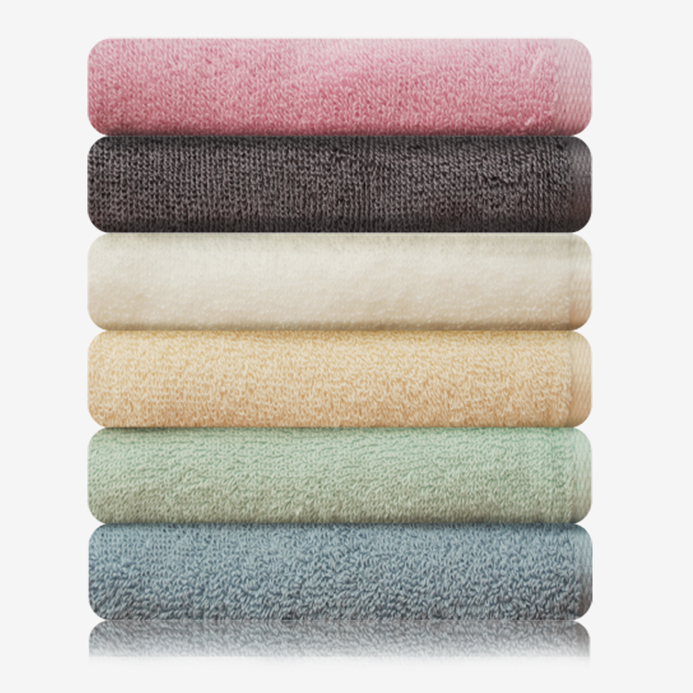 송월타월 라이트무지 순면 30수 자수 답례품 - 상품 이미지