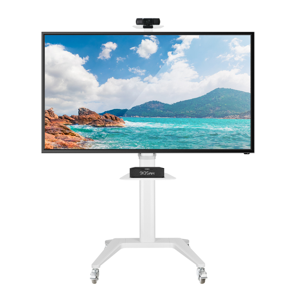 이동식tv거치대 삼성 LG 호환 대형 전시장 학원 이동식거치대 - 상세 이미지 3