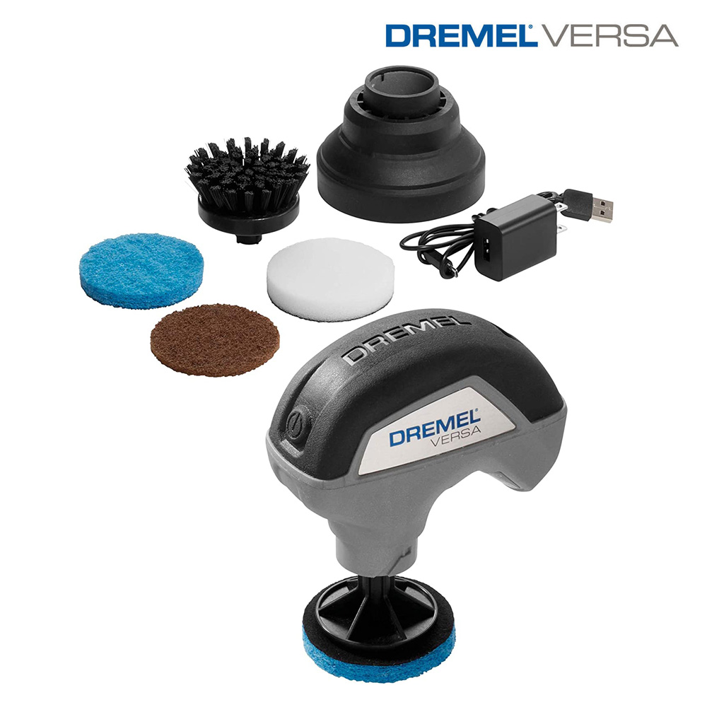 드레멜 VERSA 무선 광택 클리닝 3.6V USB충전 툴세트 10P