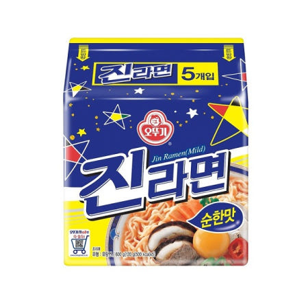 진라면순한면120g x40