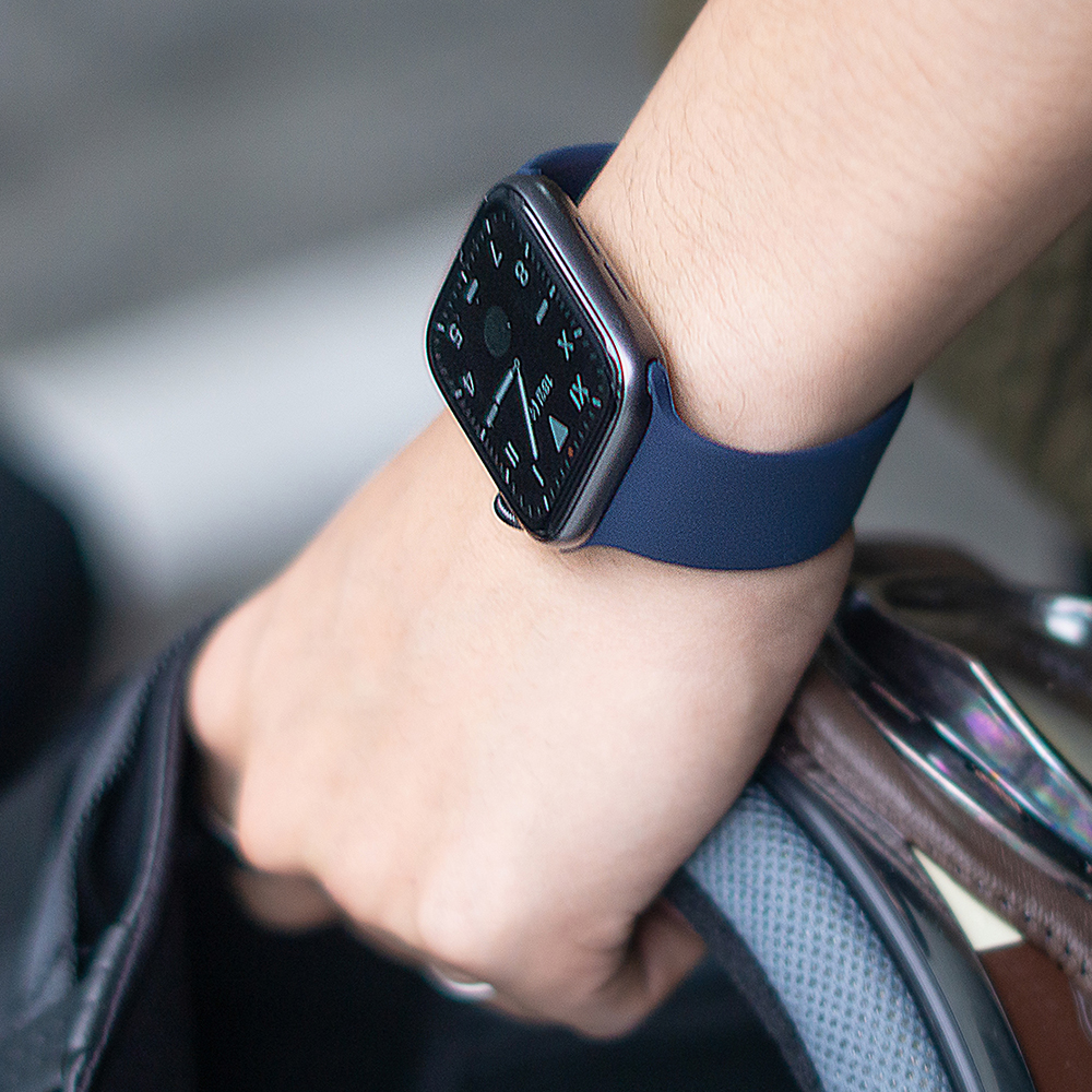 12사이즈 애플워치 솔로루프 실리콘 밴드 스트랩 시계 줄 3 4 5 6 7 SE 세대 시리즈 38 40 42 44 41 45mm 10 울트라 호환 - 상세 이미지 2