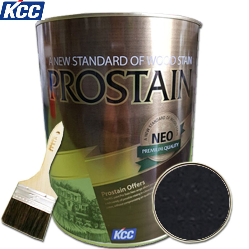 KCC 프로스테인 오일스테인 0.9L 목재 방부목페인트
