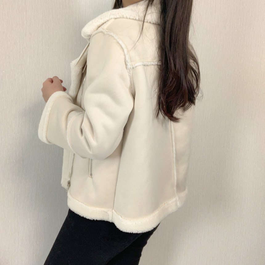 🚚당일배송[주문폭주/작년완판] 스웨이드 라이더 숏 무스탕 상세 이미지 17