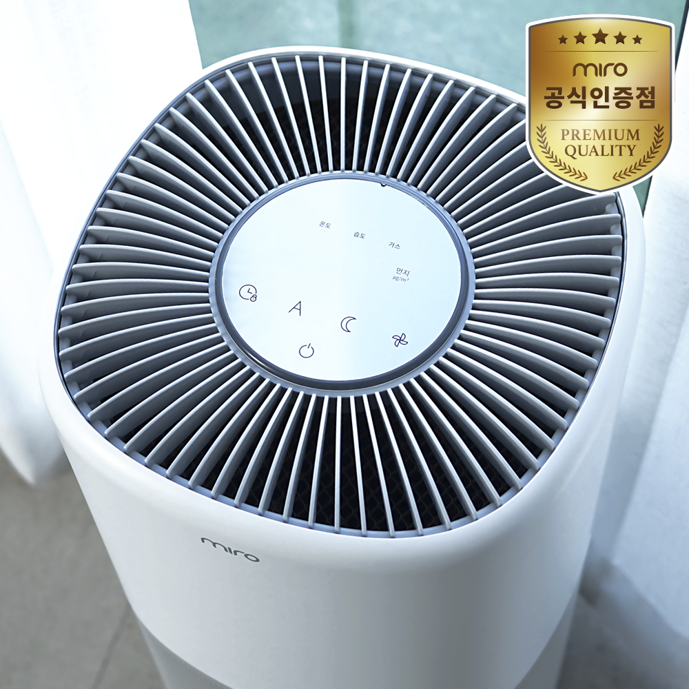 미로 맑음 공기청정기 미세먼지제거 헤파필터 73㎡(22평형) MP24H13 상세 이미지 2
