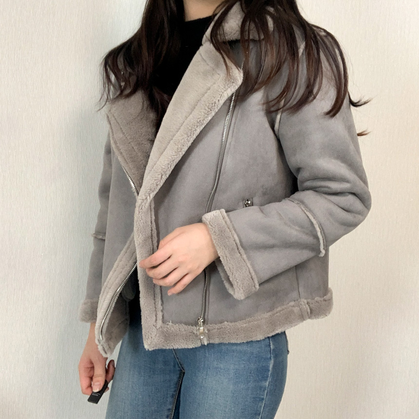 🚚당일배송[주문폭주/작년완판] 스웨이드 라이더 숏 무스탕 상세 이미지 32