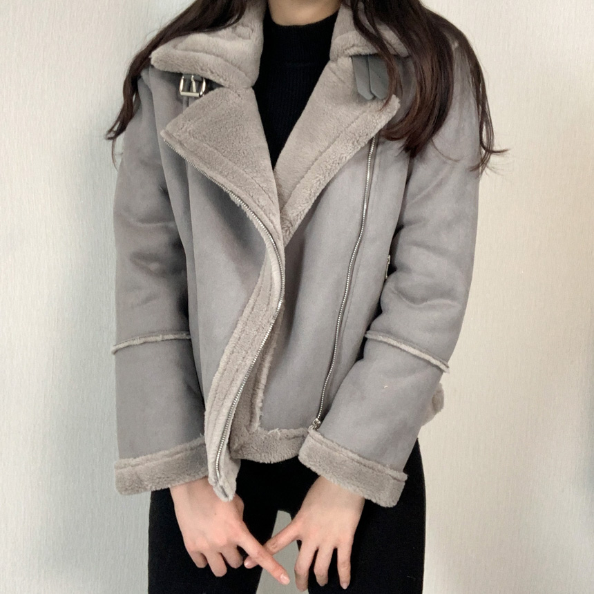 🚚당일배송[주문폭주/작년완판] 스웨이드 라이더 숏 무스탕 상세 이미지 28