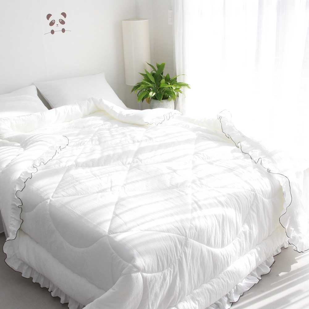 에뉴 모달 워싱 털안붙는 겨울 프릴 차렵이불 SS