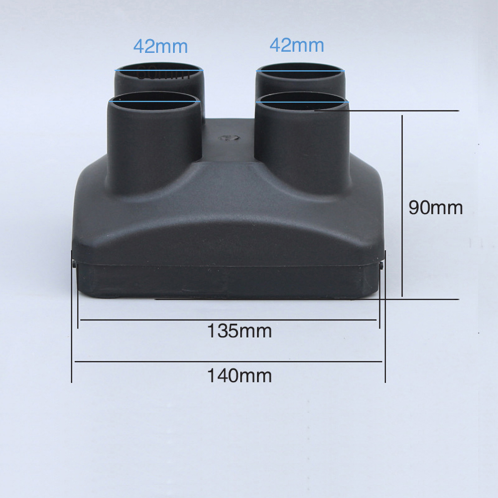 무시동히터 부품 5kw용 42mm 4구 온풍배출구