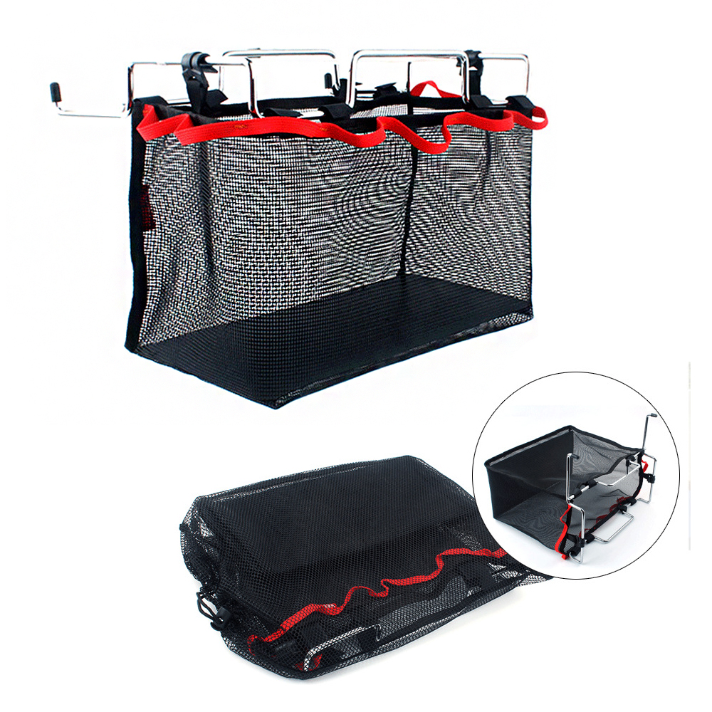 모아이캠핑 테이블 쓰레기 봉투 걸이 거치대 수납망 세트