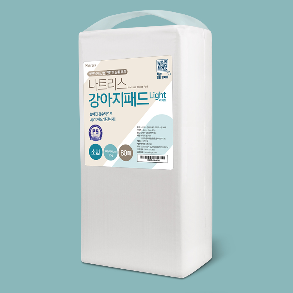 나트리스 강아지 배변 패드 80매 소형 대형 화장실 배변매트 애견 경제형 - 상세 이미지 3