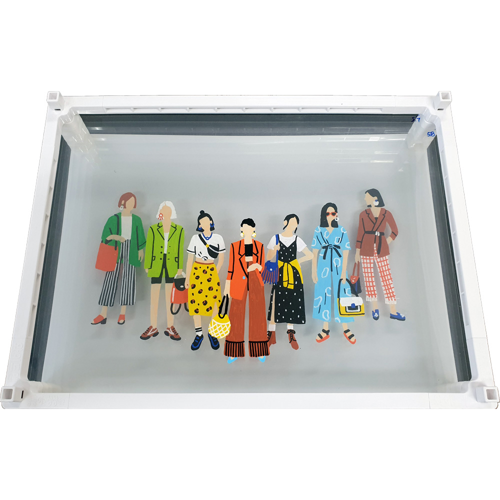 층층이 상상틀 기본형 43x30x17cm - 독도 등고선 지도 사회 수업 교구 이미지 6