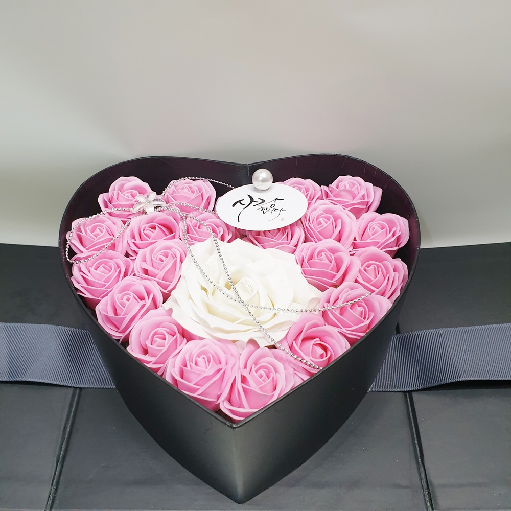플라워박스 졸업꽃 선물 여자친구 생일 꽃다발 - 상세 이미지 2
