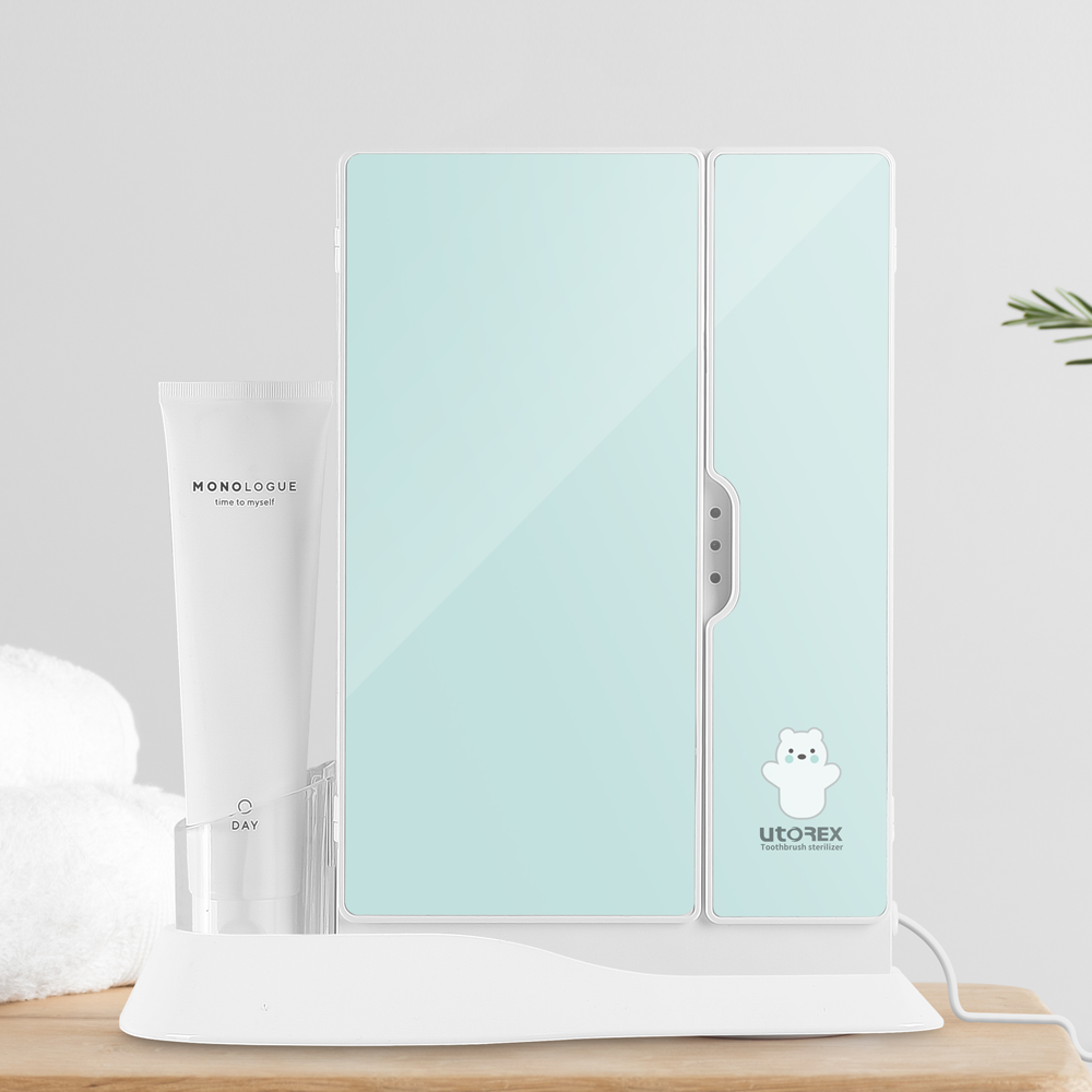 유토렉스 폴라곰 전신형 칫솔건조살균기 UTC-9250W 제품 이미지