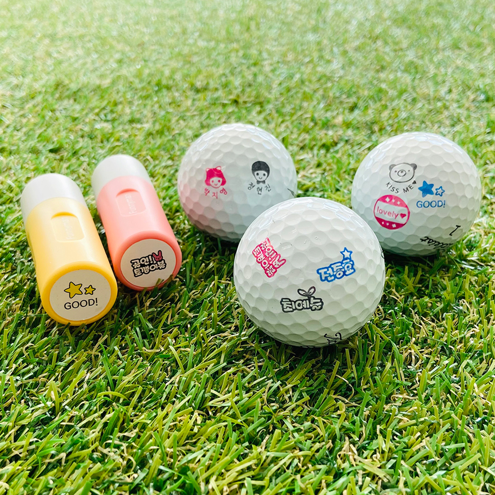 골프공도장 골프용품 선물 골프공스탬프 볼마킹 볼라이너 이미지 2