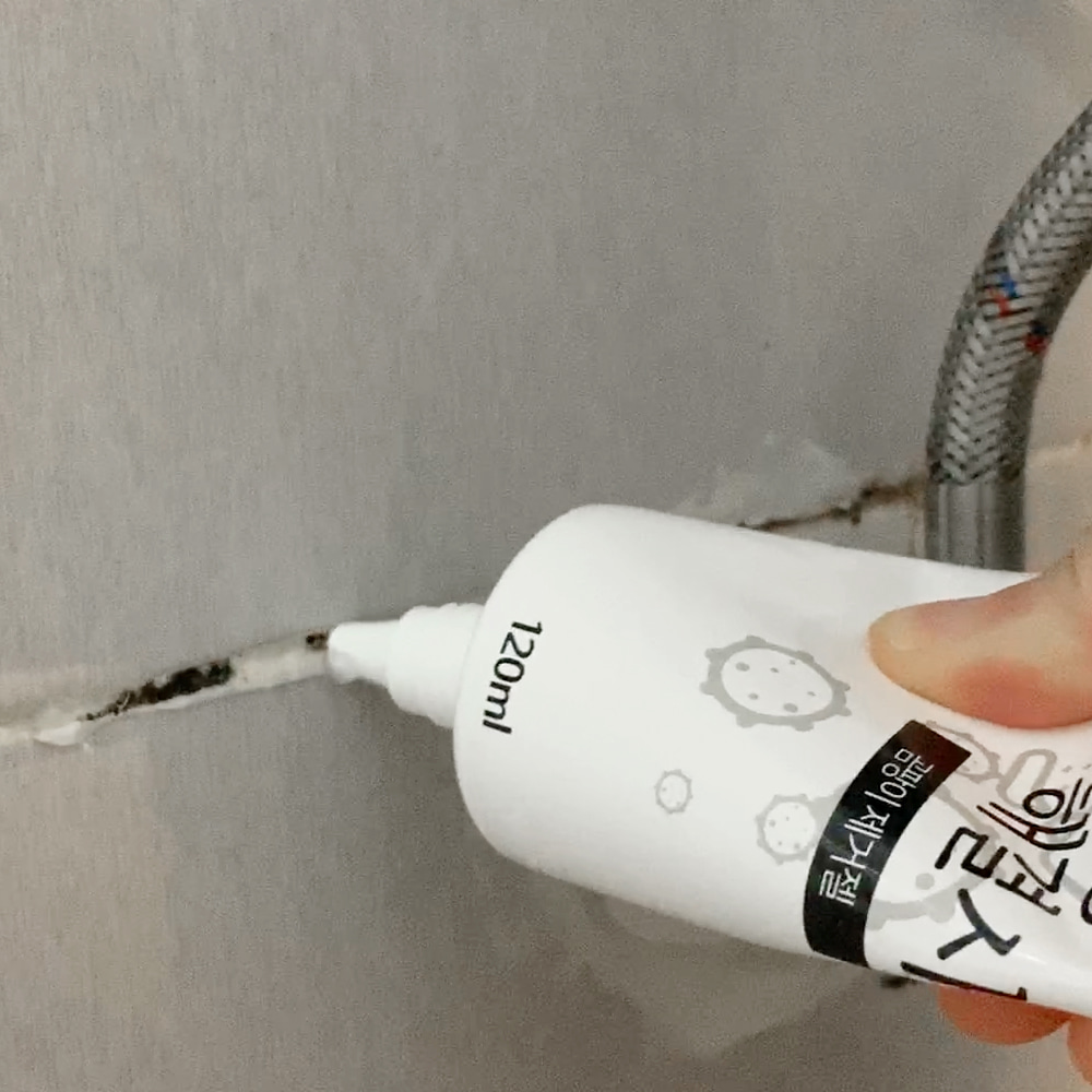 화장실 욕실 벽지 벽 곰팡이 제거제 1+1 텐트 창틀 타일 베란다 강력한 곰팡이 제거젤 - 상세 이미지 5