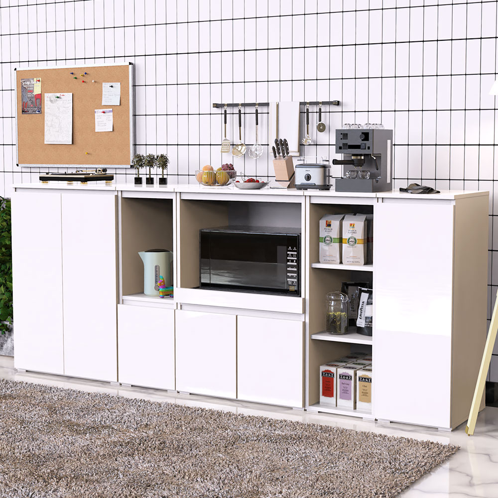 하울 미니 틈새수납장 거실 벤치 낮은 수납장 다용도 300 아이보리 화이트