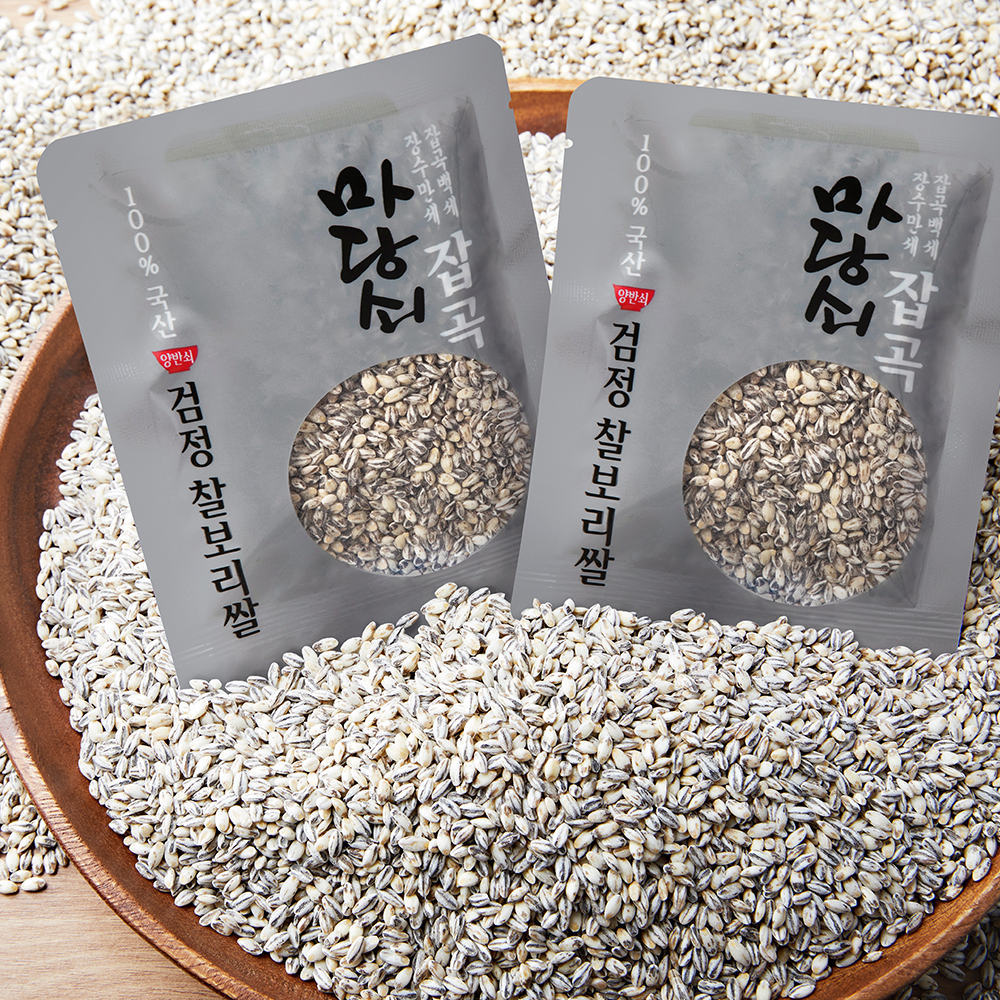 마당쇠 잡곡 혼합 12곡 이용식 찰보리쌀 흑미 찹쌀 발아현미 흥부놀부 선물세트 이미지 4